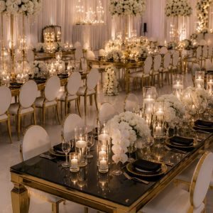 Gold Frame Estate Table