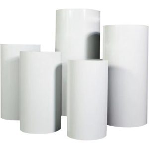 White Cylinder Set