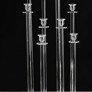 Ten-Arm Crystal Candelabra